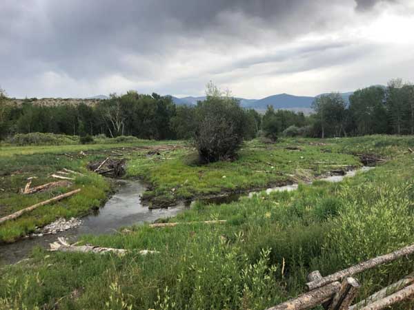 Lemhi River Completed Channel Reconstruction