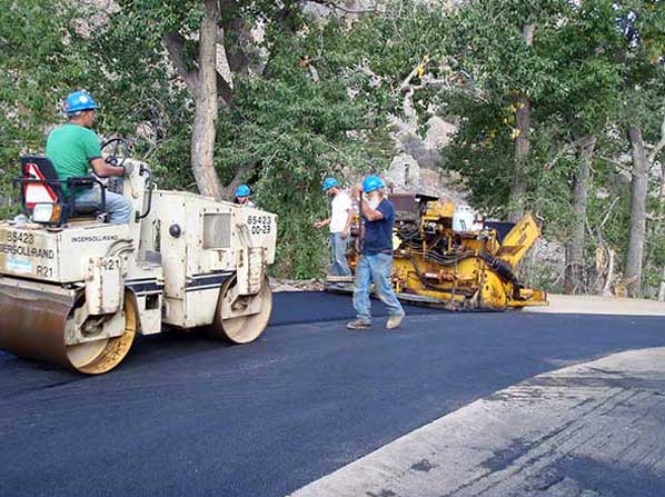 Dahle Construction performing Paving Project